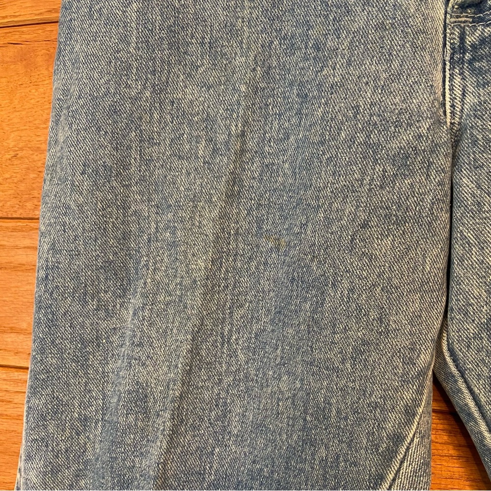 Vintage Wrangler light wash flat back jeans - Picture 3 of 7